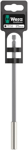 Wera 05160979001 - 899/4/1 S 1/4" X 200 Mm Universal Bit Holder With Magnet