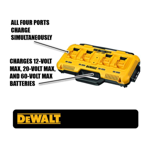 DEWALT DCB104 - 12V/20V MAX Four Port Charger