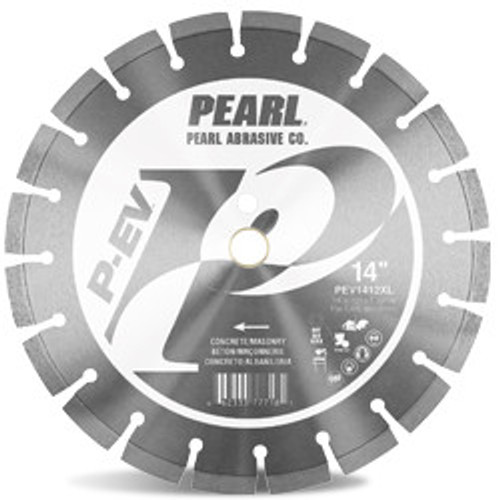 Pearl PEV1412XL2 - 14 X .125 X 20MMl Pev Concrete And Masonry Segmented Blade, 12.5MM Rim