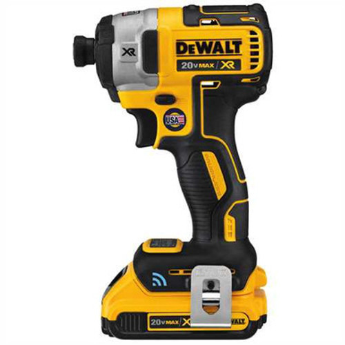 DEWALT DCF888D2 - 20V MAX XR TOOL CONNECT 1/4" IMPACT DRIVER (2.0AH) W/ 2 BATTERIES AND KIT BOX