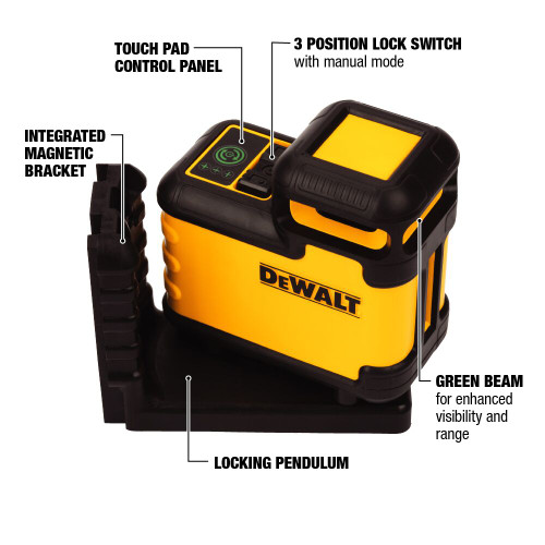 DEWALT DW03601CG - Ng Green 360 + Cross Line Laser