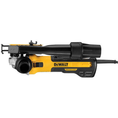 DEWALT DWE46202 - 5" Brushless Tuck Pointing Shroud Kit (Kit Includes Grinder, Diamond Wheel & Shroud)