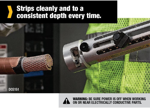 DEWALT DCE151B - 20V MAX XR Cable Stripper - Tool Only