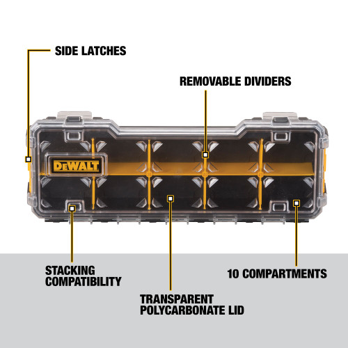 DEWALT DWST14835 - 10 Compartment Pro Organizer