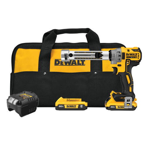DEWALT DCE151TD1 - 20V MAX XR Cable Stripper Kit (2.0Ah) W/ 1 Battery, Bushings Dce1513 - Dce15122 And Kit Box