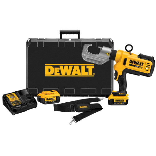 DEWALT DCE300M2 - 20V MAX Died Electrical Crimping Tool (4.0Ah) W/ 2 Batteries And Kit Box