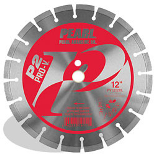 Pearl PV1612XL - 16 X .125 X 1, 20MM P2 Pro-V Concrete & Mansory Blade, 12MM Rim