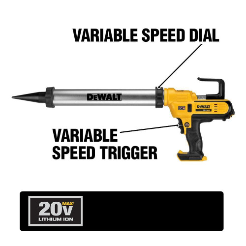 DEWALT DCE580B - 20V MAX 300Ml Adhesive Dispenser - Tool Only