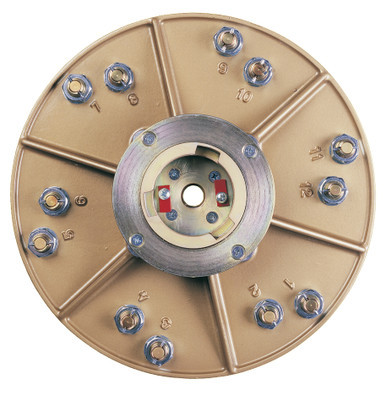 Pearl HEX1712SGCLT - 15" Hexpin® Hexplates With Superclutch Scrap N Grind Hexplate 12 Pads