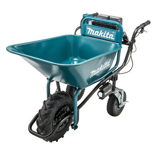 Makita DCU180ZX2 - 18V x2 LXT Power-Assisted Brushless Wheelbarrow with Bucket