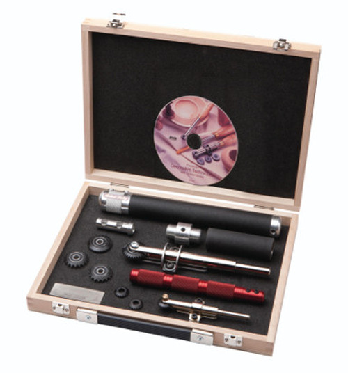 Robert Sorby SOV-3370DBS - Sovereign Spiral & Texture Set in Wooden Box