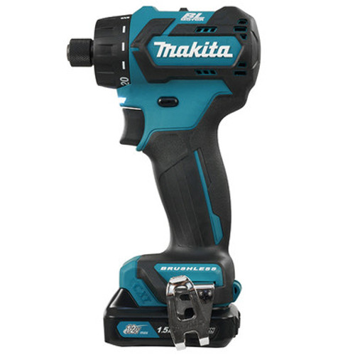 Makita DF032DSYE - 1/4" Hex Cordless Drill / Driver with Brushless Motor