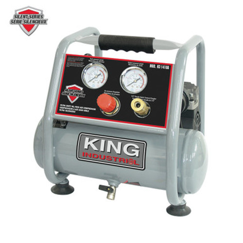 King Canada KC-1410A - Ultra quiet oil free air compressor