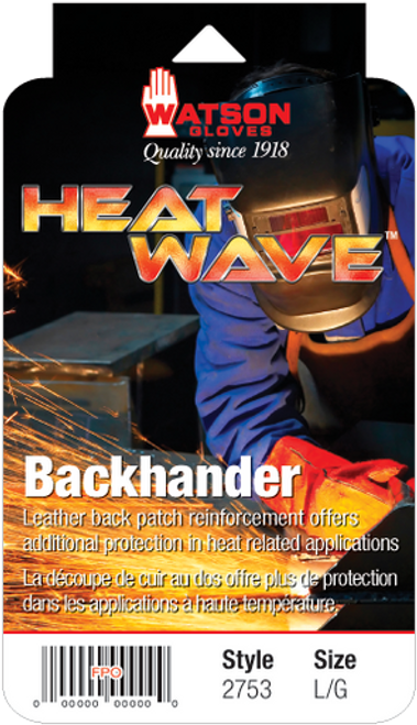 Watson Heat Wave 2753 - Backhander Welder - Large