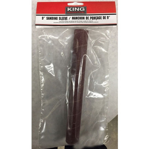 King Canada SL-910-80 - 9" X 1" X 80 Grit Abrasive Sleeve - Pkg 1