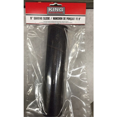 King Canada SL-915-80 - 9” x 1-1/2” x 80 Grit abrasive sleeve - pkg 1