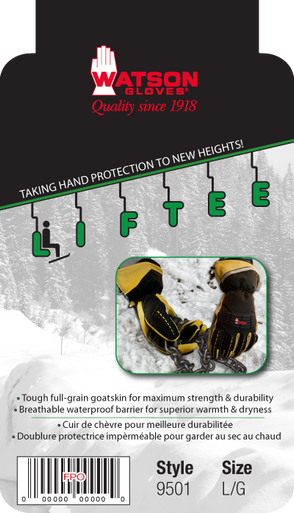 Watson 9501 - Liftee Thinsulate Lined - eXtra Large