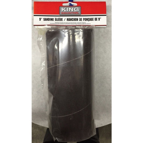 King Canada SL-930-80 - 9" X 3" X 80 Grit Abrasive Sleeve - Pkg 1