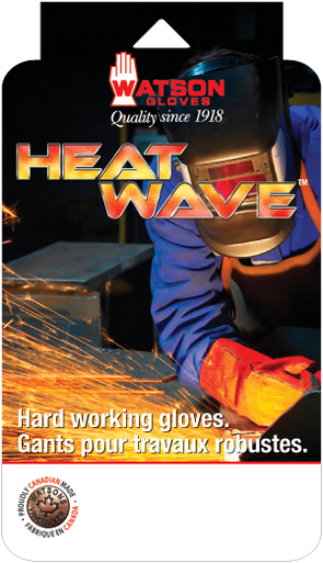 Watson Heat Wave 545 - Heliarc Goatskin Gauntlet - Size 8