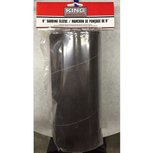 King Canada SL-940-80 - 9" X 4" X 80 Grit Abrasive Sleeve - Pkg 1
