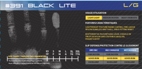 Watson Stealth 391 - Stealth Black Lite - Small