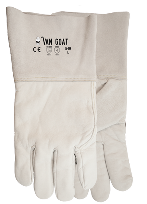 Watson Van Goat 549 - Van Goat Ansi Cut 4 Goatskin Gauntlet - eXtra Large