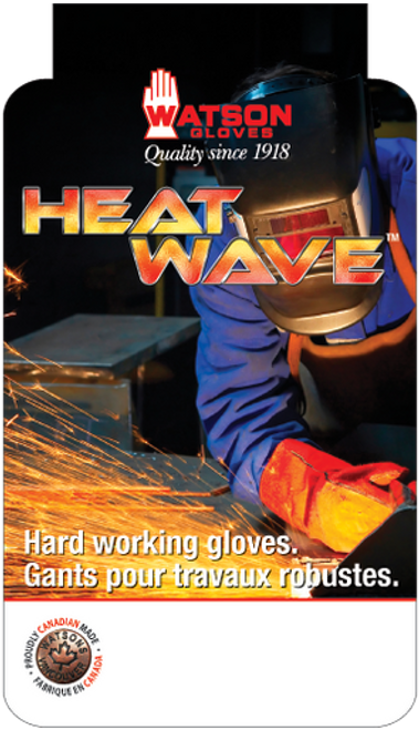 Watson Heat Wave 9525T - Buckweld Gauntlet Thins Lined - Size 11