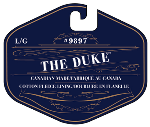 Watson 9897 - The Duke Fleece Lined Black - eXtra Large