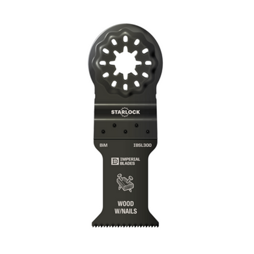 Imperial Blades IBSL300-1 - Starlock™ 1-3/8" Standard Wood & Nails Blade, 1PC