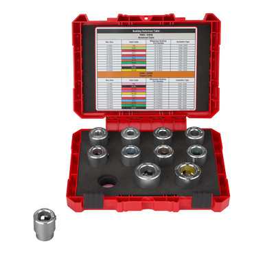 Milwaukee 49-16-BKITA - 1/0 AWG - 750 MCM Al THHN/XHHW Bushing Kit