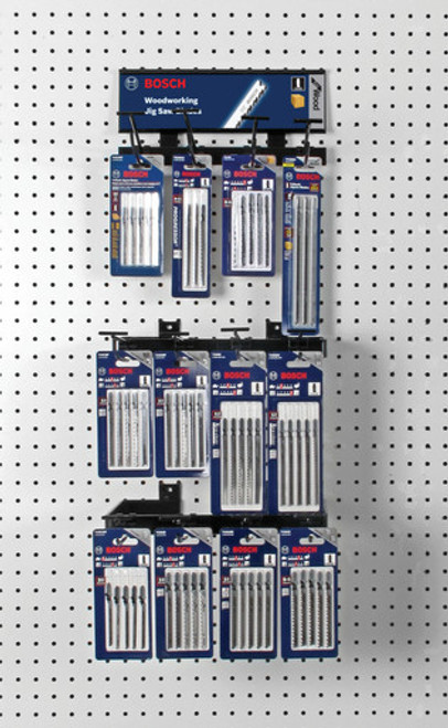 Bosch T234X3 - Jig Saw Blade, T-Shank, 3 pc. 4-5/8 In. 8-12 TPI Progressor for Wood