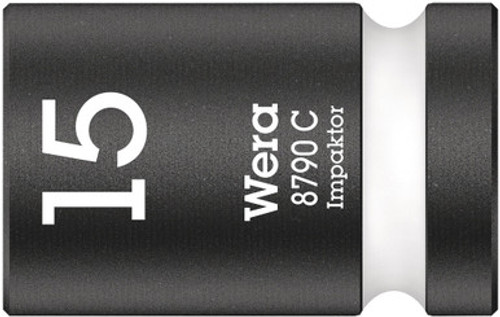 Wera 05004572001 - 8790 C Impaktor socket with 1/2" drive, 15 x 38 mm