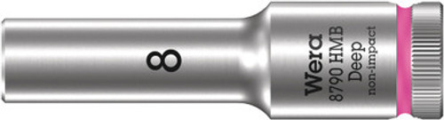 Wera 05004530001 - 8790 HMB Deep 3/8" socket, 8 x 64 mm