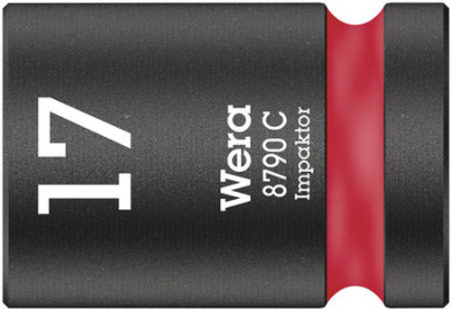Wera 05004574001 - 8790 C Impaktor socket with 1/2" drive, 17 x 38 mm