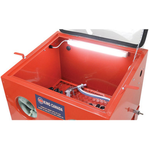 King Canada KSB-110N-LED - Sandblast Cabinet With Led Light