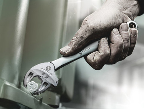 Wera 05020101001 - 6004 Joker L self-setting spanner, 16-19 x 224 mm