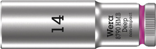 Wera 05004536001 - 8790 HMB Deep 3/8" socket, 14 x 64 mm
