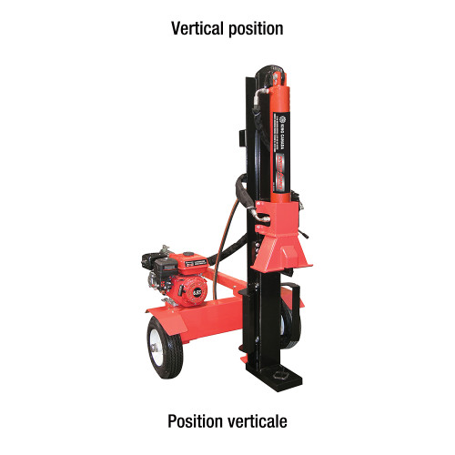 King Canada KCG-26LS - 26 Ton Horizontal/Vertical 6.5 Hp Gas Log Splitter