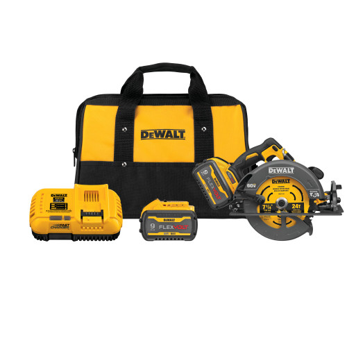 DEWALT DCS578X2 - Flexvolt 60V MAX* Brushless 7-1/4 In. Cordless Circular Saw With Brake Kit