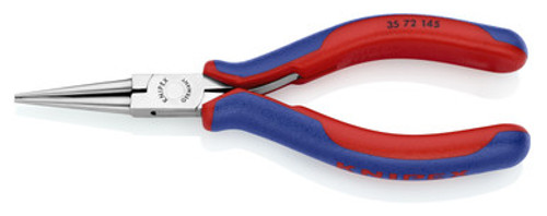 Knipex 3572145 - 5 3/4'' Electronics Pliers-Round Tips, Comfort Grip