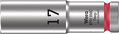Wera 05004557001 - 8790 HMC Deep socket with 1/2" drive, 17 x 83 mm