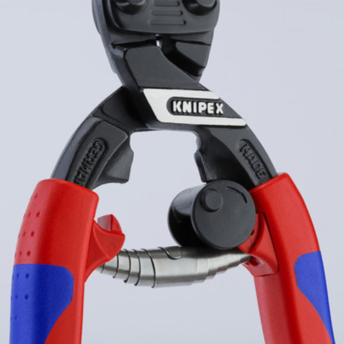 Knipex 7112200SBA - 8'' High Leverage CoBolt® Cutters w/ Spring-Comfort Grip