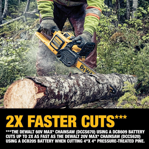 DEWALT DCCS670X1 - 60V MAX* Brushless Chainsaw Kit