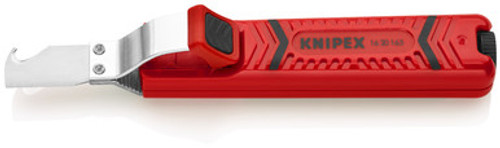 Knipex 1620165SB - 6 1/2'' Cable Knife With Hook Blade
