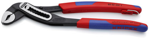 Knipex 8802250TBKA - 10'' Alligator® Water Pump Pliers-Comfort Grip-Tethered Attachment