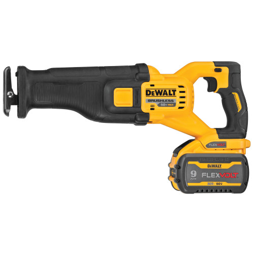 DEWALT DCS389X1 - 60V MAX Flexvolt Reciprocating Saw Kit W/ 1 Battery (9Ah), Charger And Bag