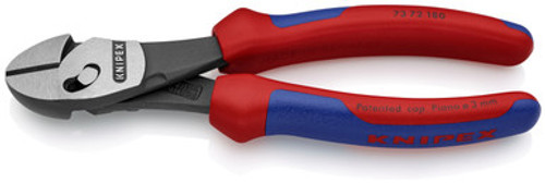 Knipex 7372180BK - 7 1/4'' TwinForce Diagonal Super Cutter-Comfort Grip