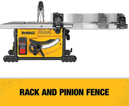 DEWALT DWE7485 - 8-1/4" Job Site Table Saw (24-1/2" Rip Capacity)