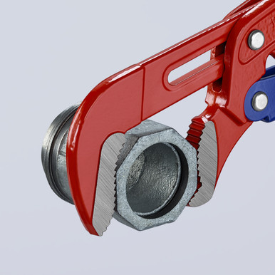 Knipex 8360015 - 17'' Swedish Pattern Pipe Wrench-S Shape Fast Adjust