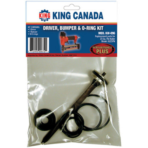 King KW-096 - DRIVER, BUMPER & O-RING KIT FOR 8223PN